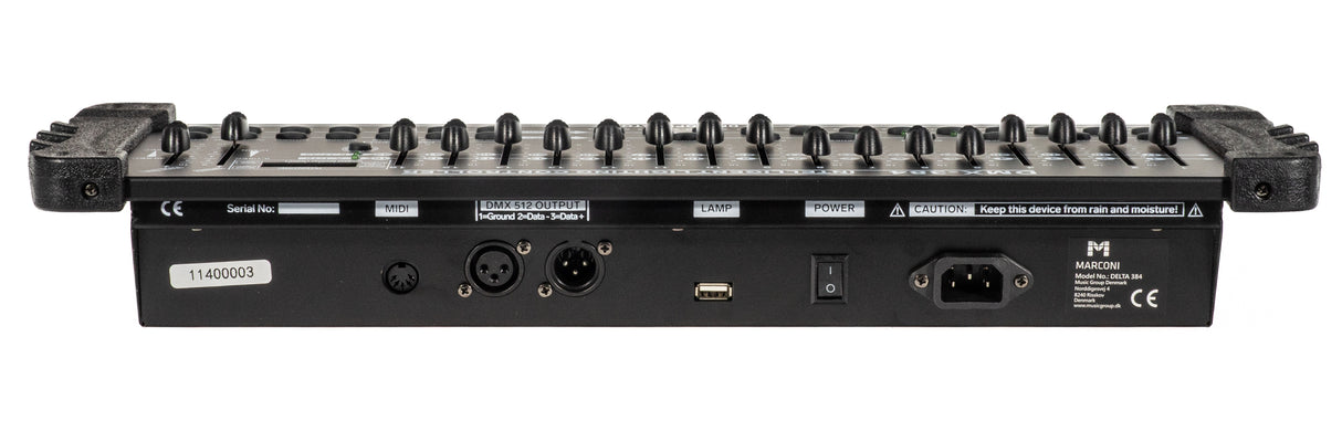 Marconi Delta 384 DMX ohjaimet