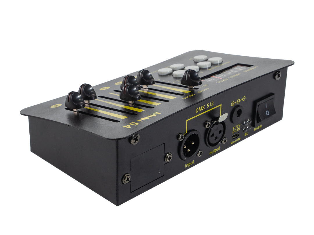 Marconi Delta Mini 54 Akku DMX ohjaimet