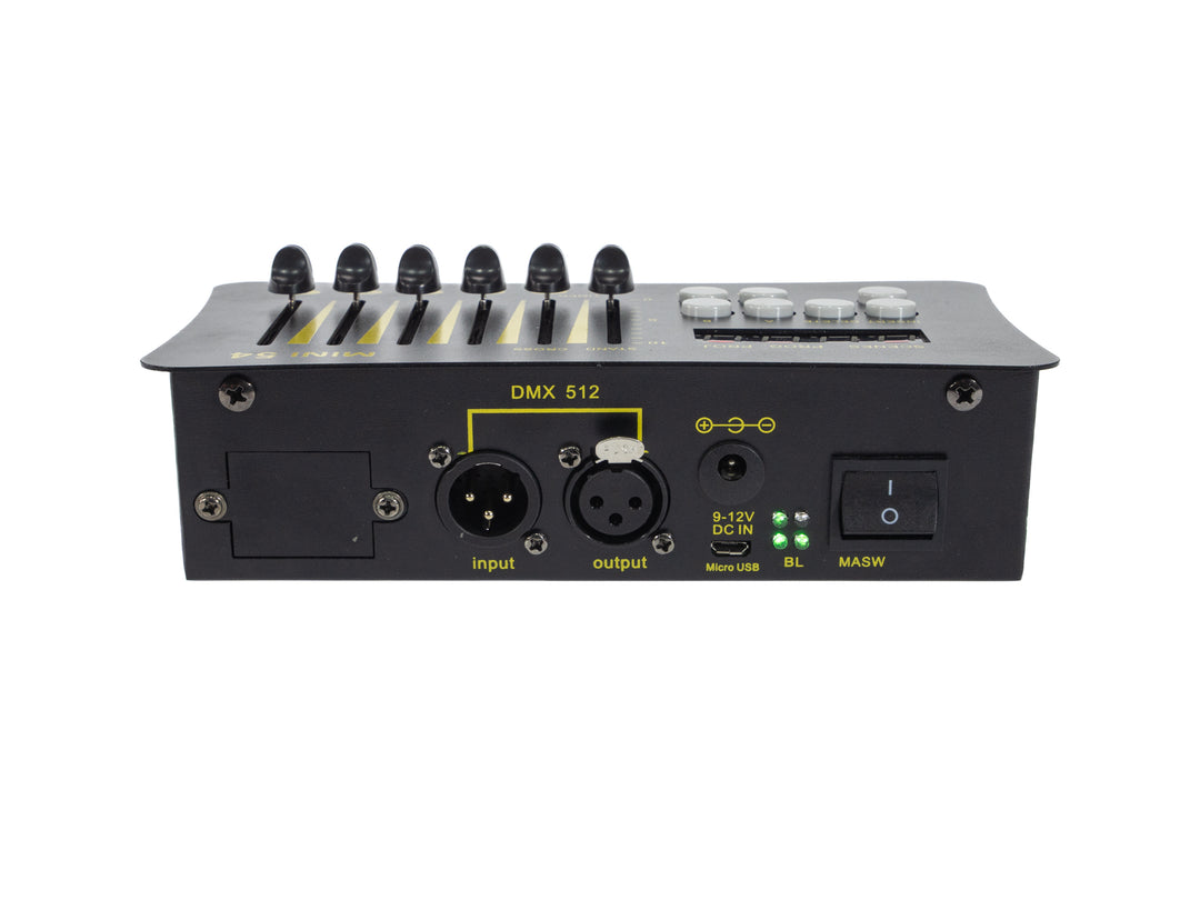 Marconi Delta Mini 54 Akku DMX ohjaimet