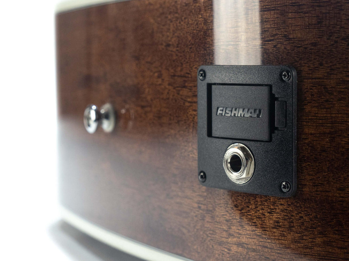 Hagstrom Mora Dreadnaught CE Western kitara (Mahonki)