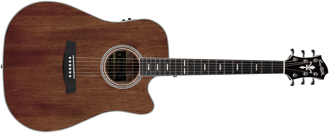 Hagstrom Mora Dreadnaught CE Western kitara (Mahonki)