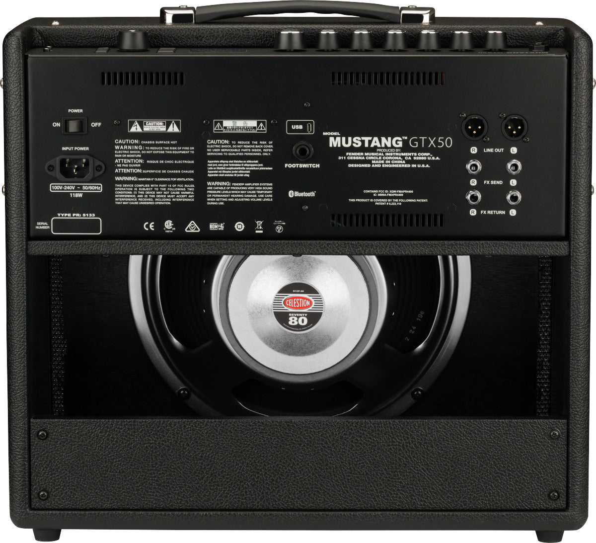 Fender Mustang GTX50 kitaravahvistin