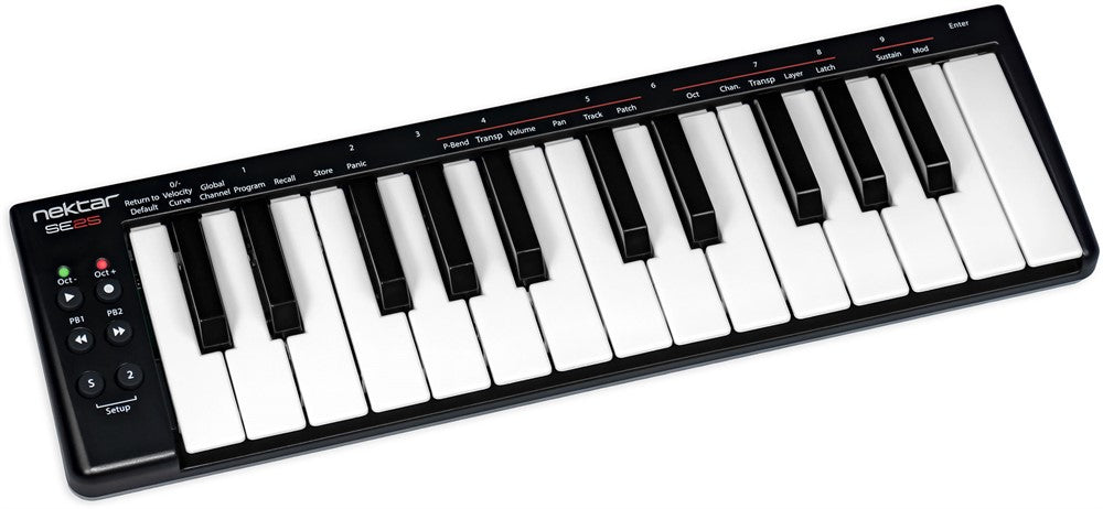 Nektar SE25 MIDI-koskettimet