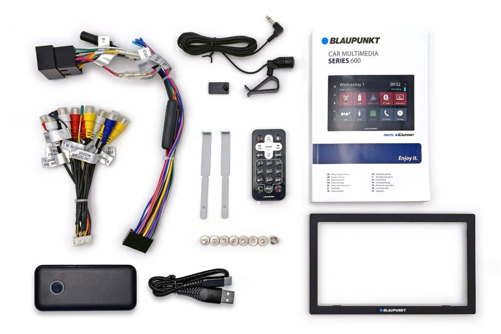 Blaupunkt Oslo 600 DAB m. Langaton CarPlay, Android, DAB+ ja Bluetooth