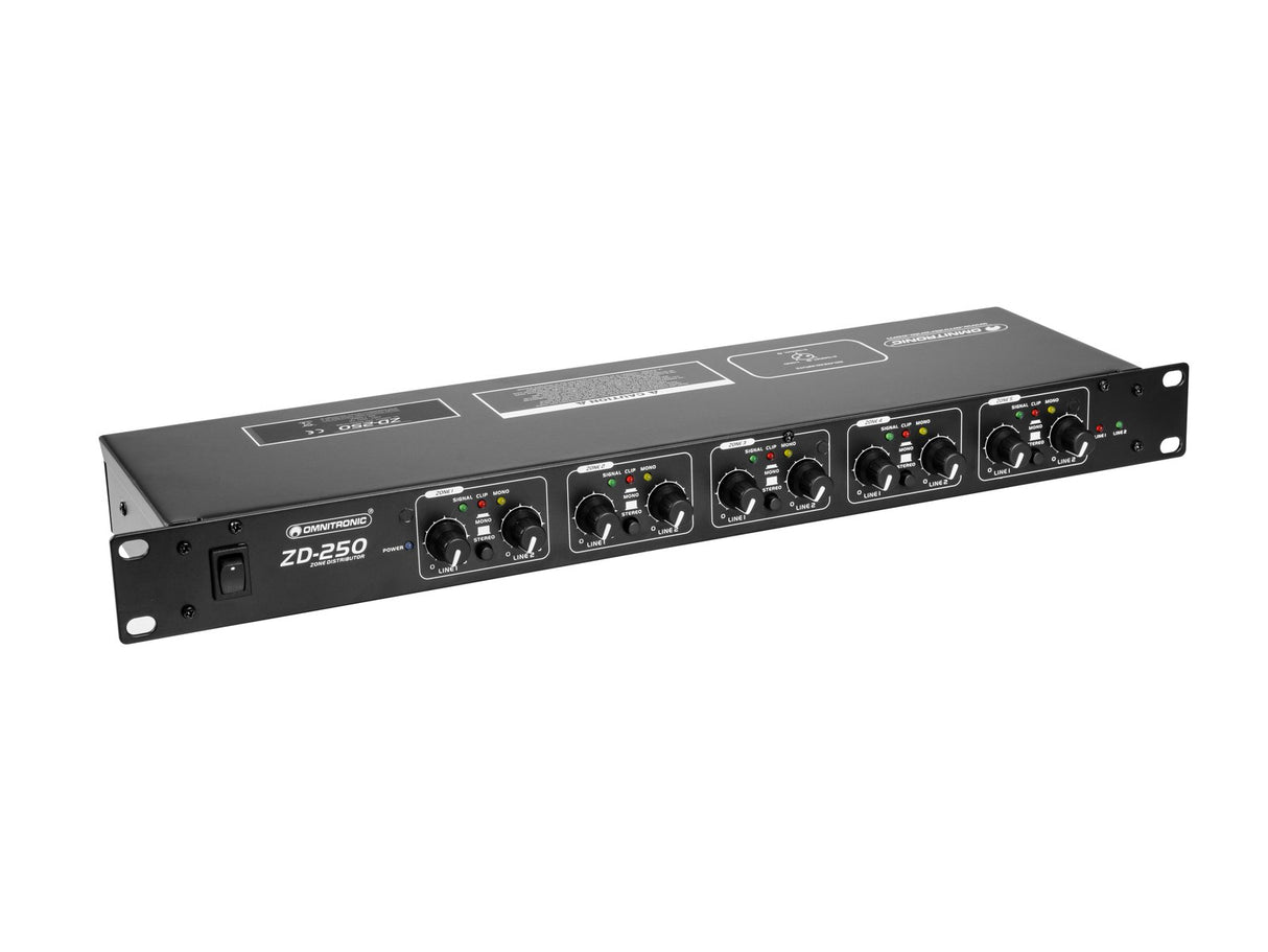 Omnitronic ZD-250B - Alue Mikseri