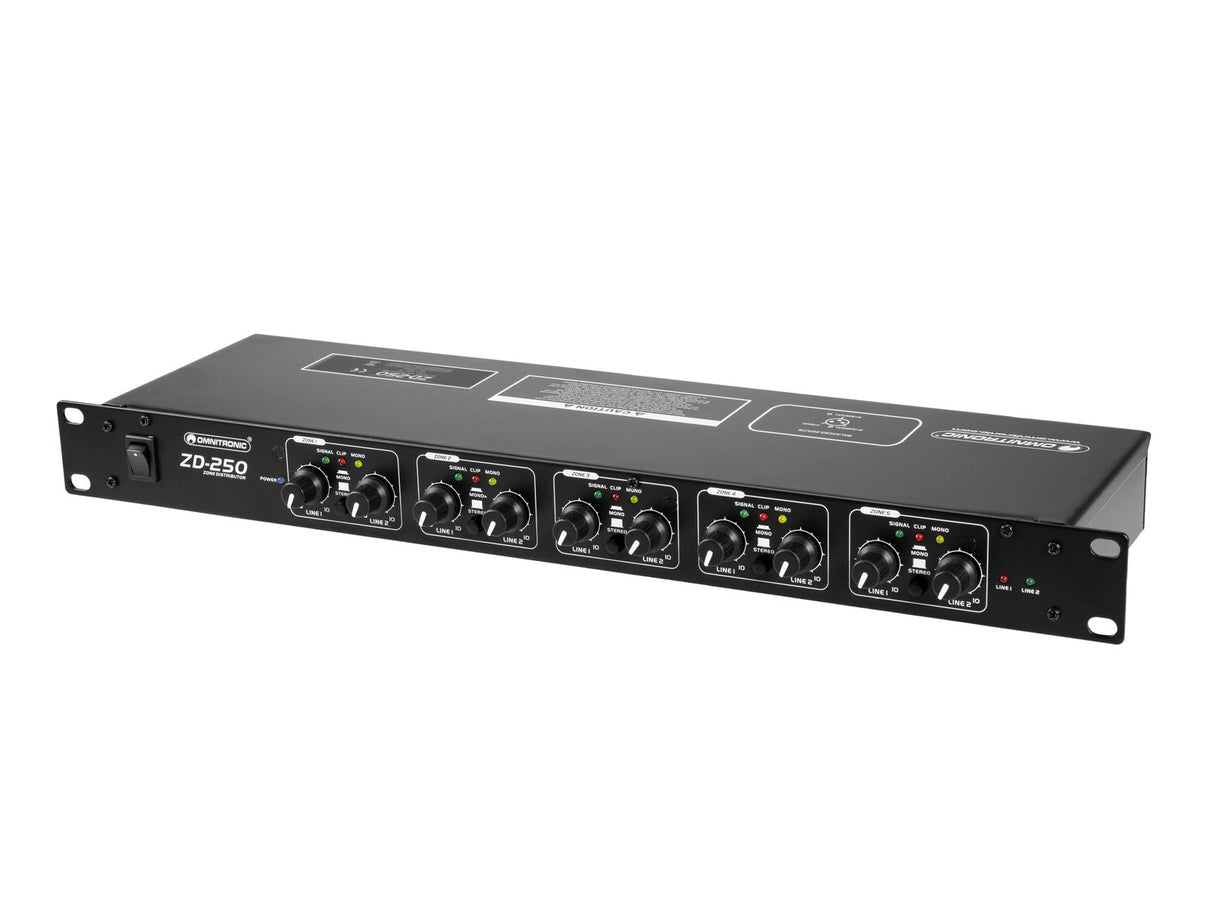 Omnitronic ZD-250B - Alue Mikseri