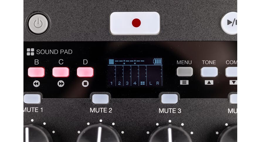 Zoom P4 PodTrak P4next Podcast-tallennin