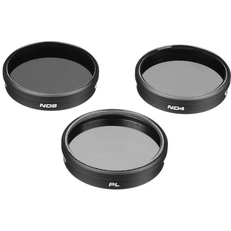 PolarPro DJI Phantom 3, 3-pack filter PL, ND4, ND8 for DJI Phantom 3