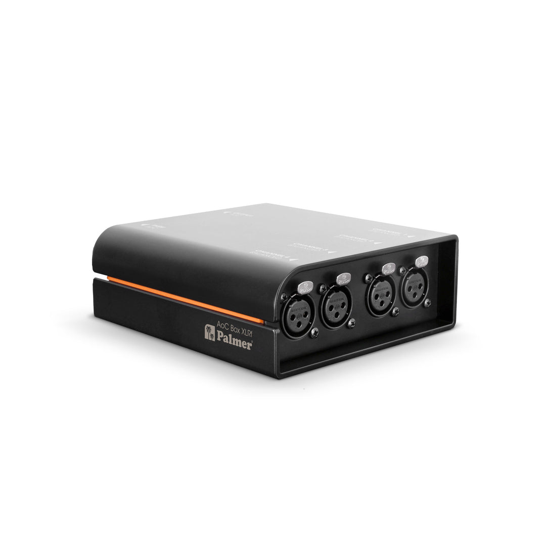 Palmer AoC Box XLRf - Audio over Cat-boksi etherCONista 4 x XLR naaralle