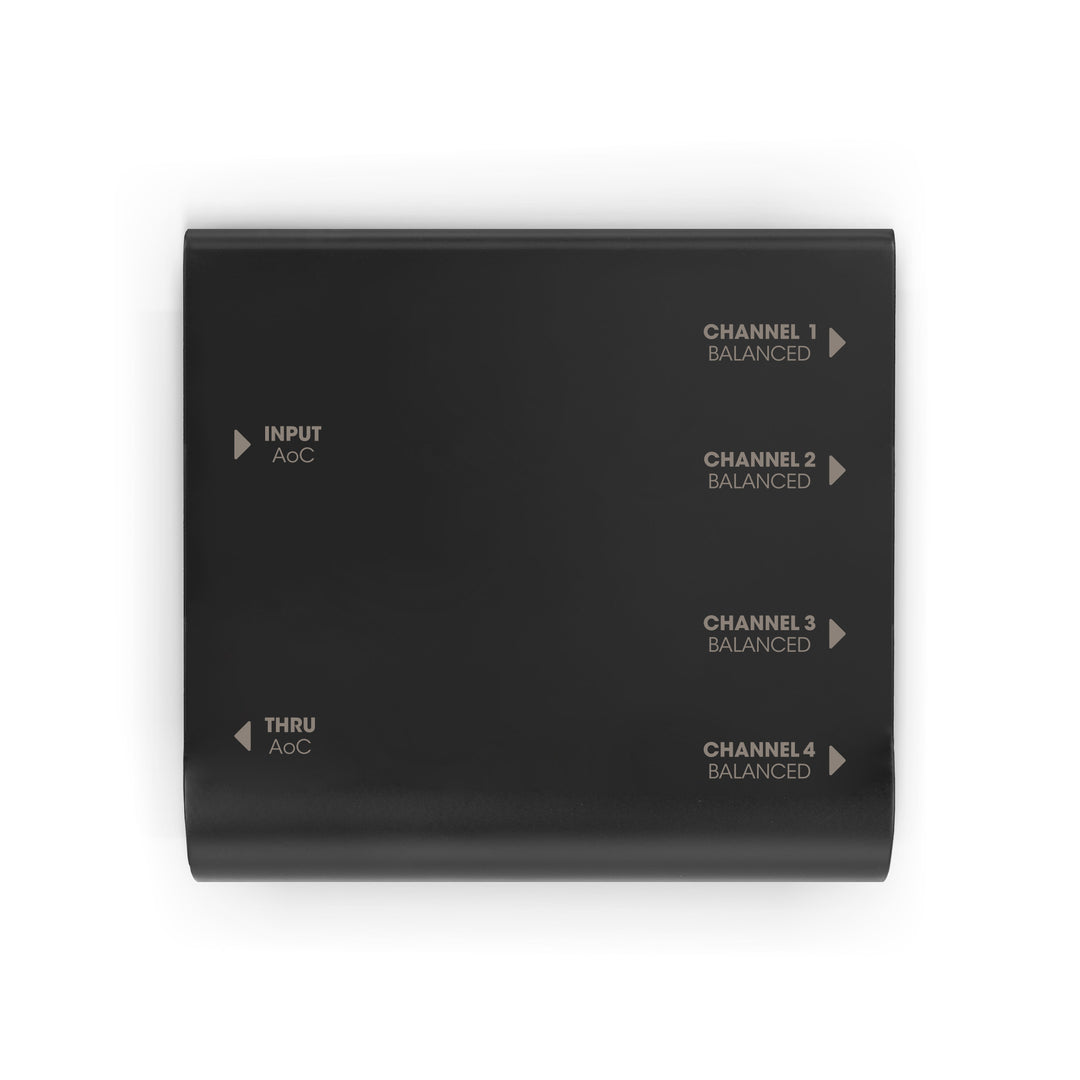 Palmer AoC Box XLRm - Audio over Cat -laatikko etherCONilta 4 x XLR uros