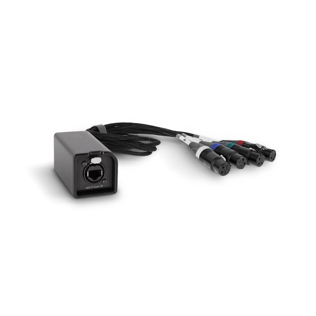 Palmer AoC Loom XLRf - Audio over Cat-kaapeli fra etherCON til 4 x XLR hunstik