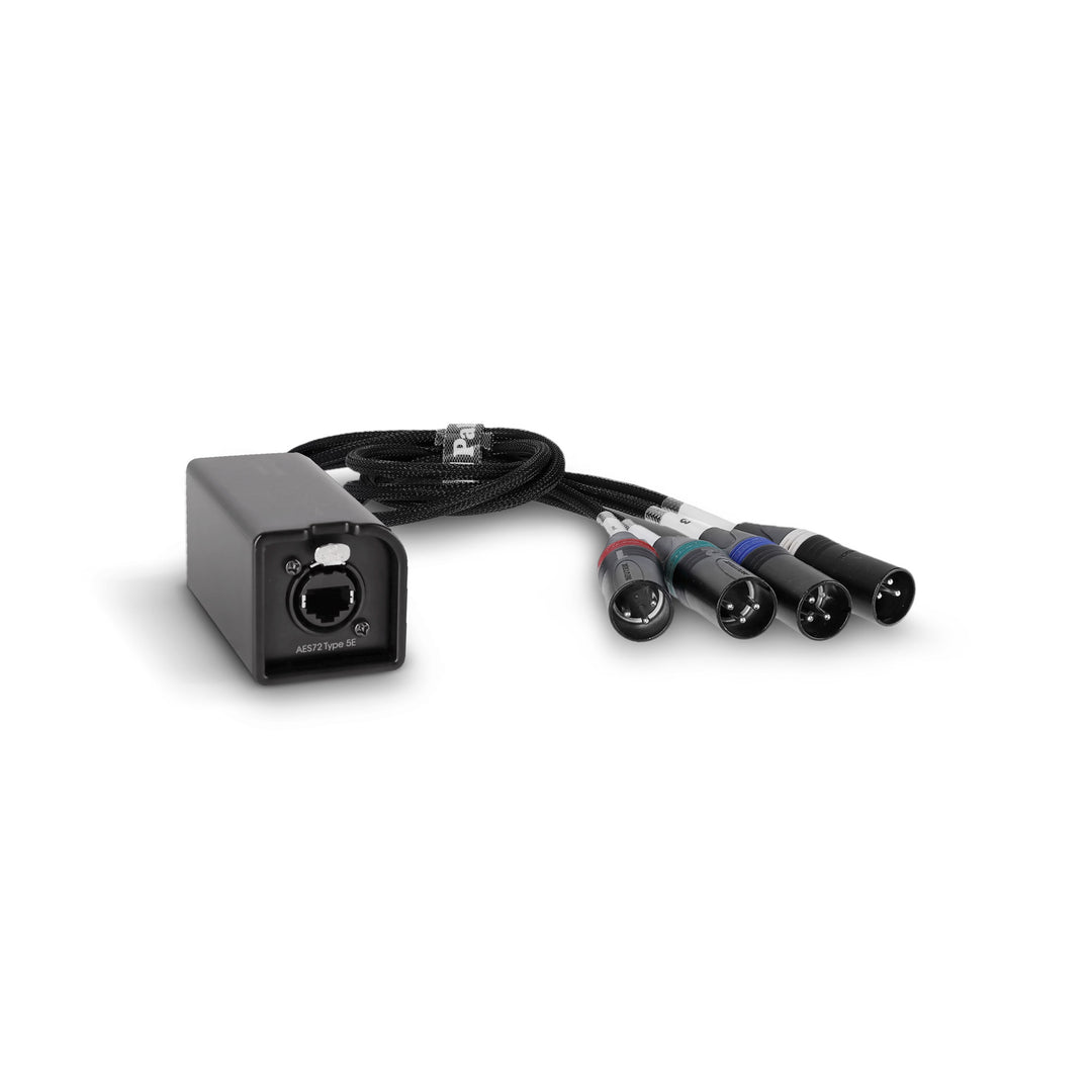 Palmer AoC Loom XLRm - Audio over Cat-kaapeli etherCONilta 4 x XLR-uros