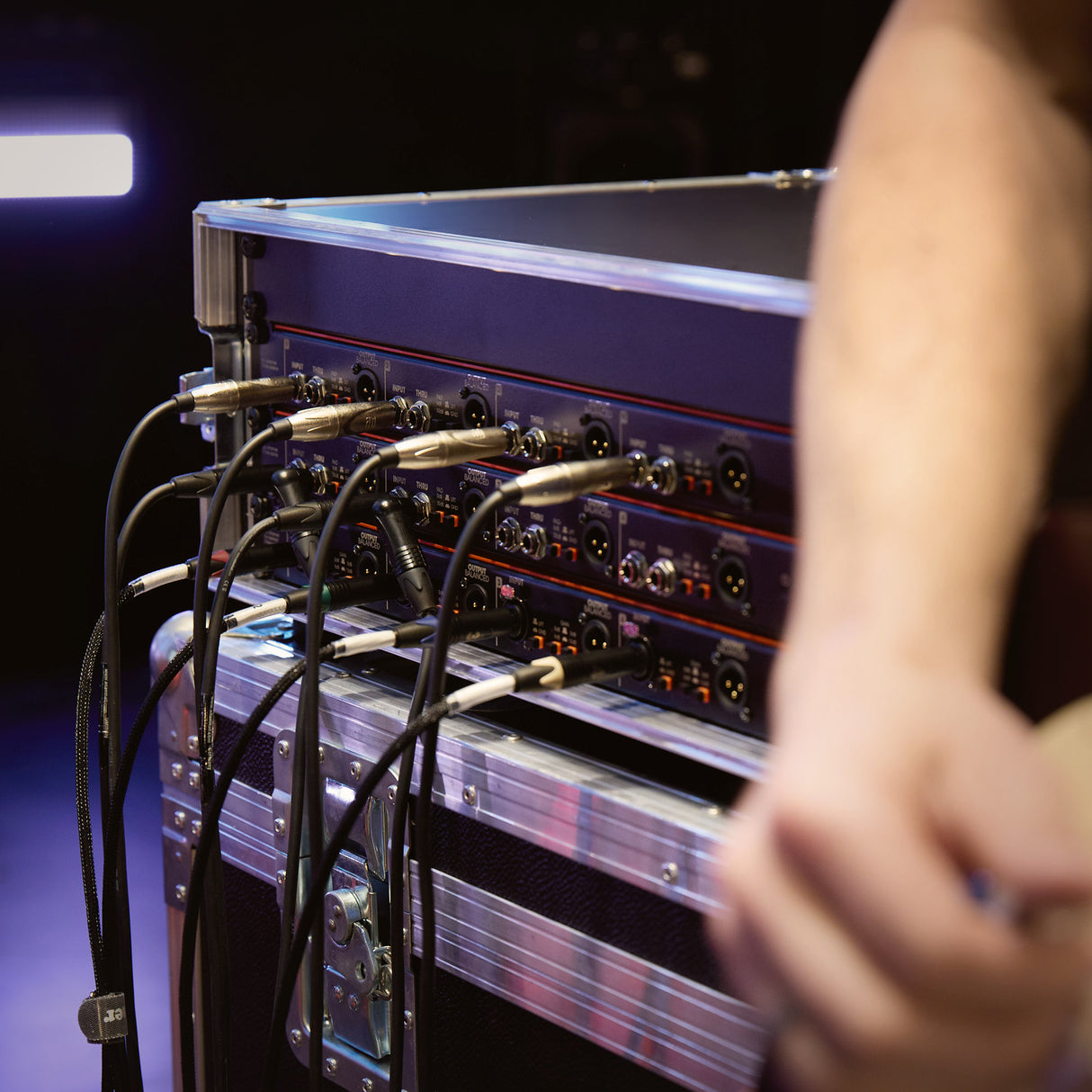 Palmer BRIDGE 4A - 19" DI-boks, 4 kanaler, aktiv