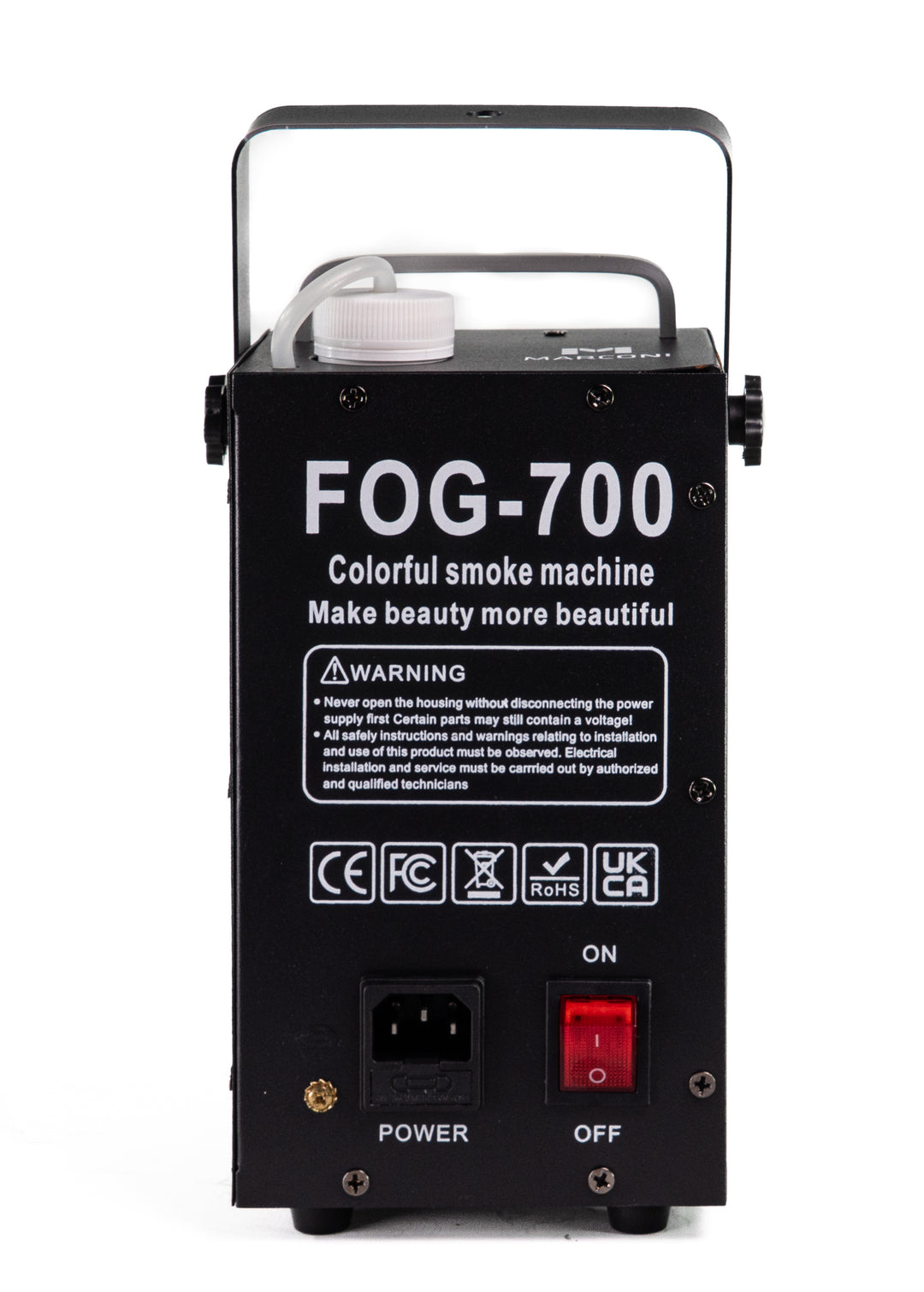 Marconi Fog Machine m. RGB & Astro Efekti (700W)