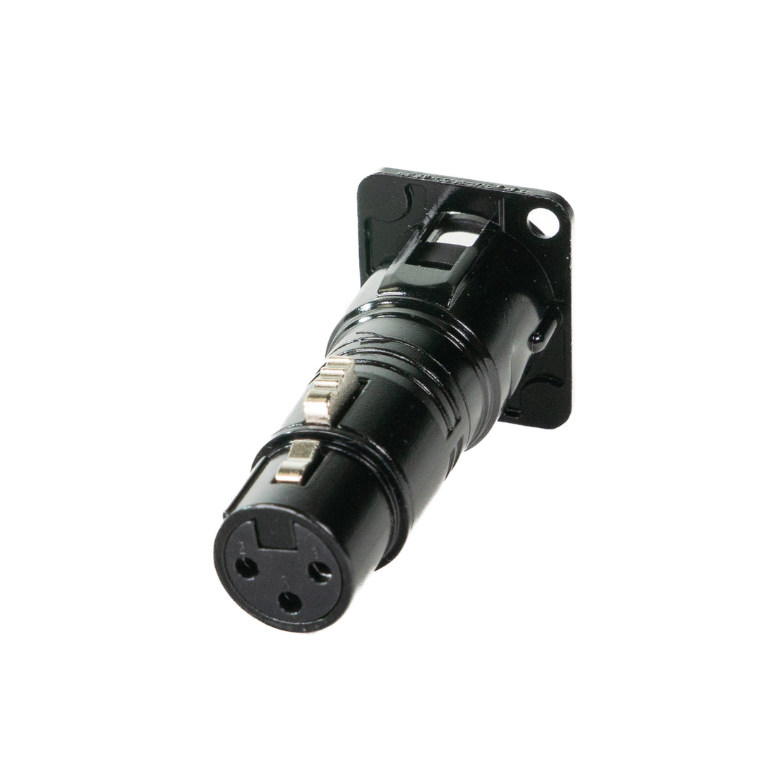 Perfex XLR Naaras XLR Uros Chassis Liitin (Musta)