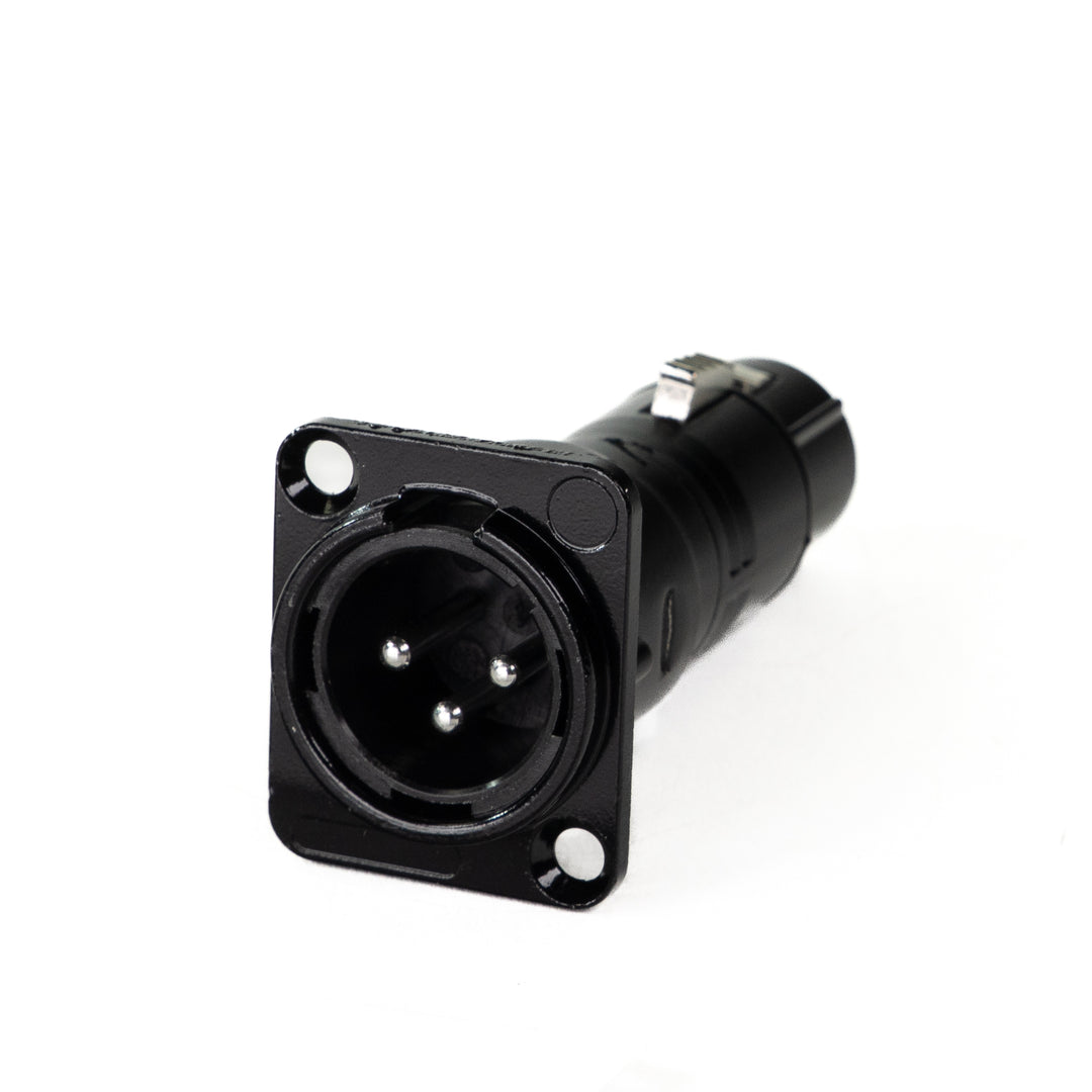 Perfex XLR Naaras XLR Uros Chassis Liitin (Musta)