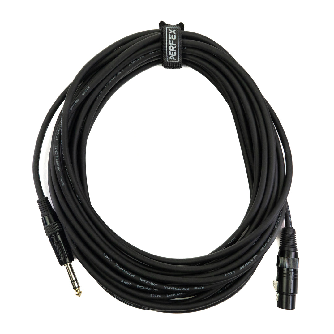 Perfex XLR naaras Balansoitu Jack (10m)