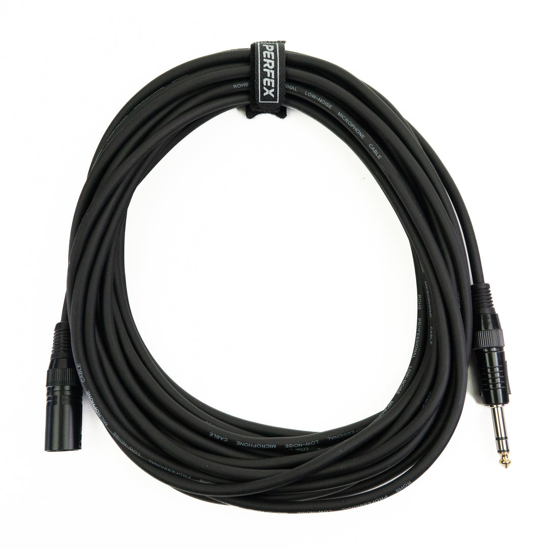 Perfex XLR uros Balansoitu Jack (10m)