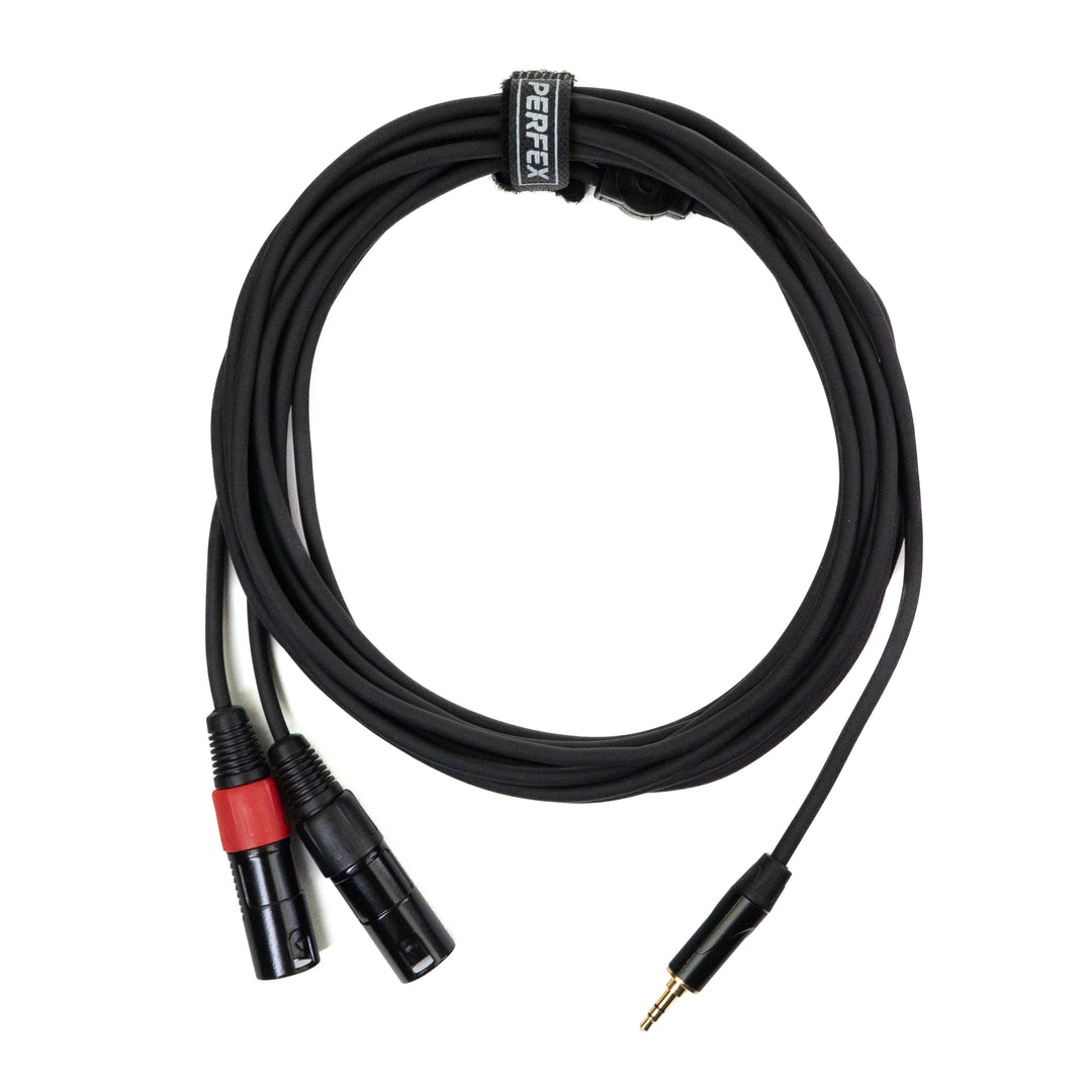 Perfex 2x XLR uros 3,5mm Minijack-kaapeli (6m)