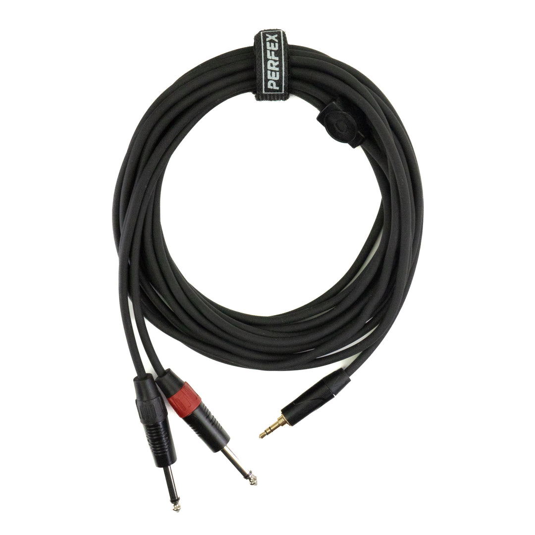 Perfex 2x Jack 3,5mm Minijack-kaapeli (6m)
