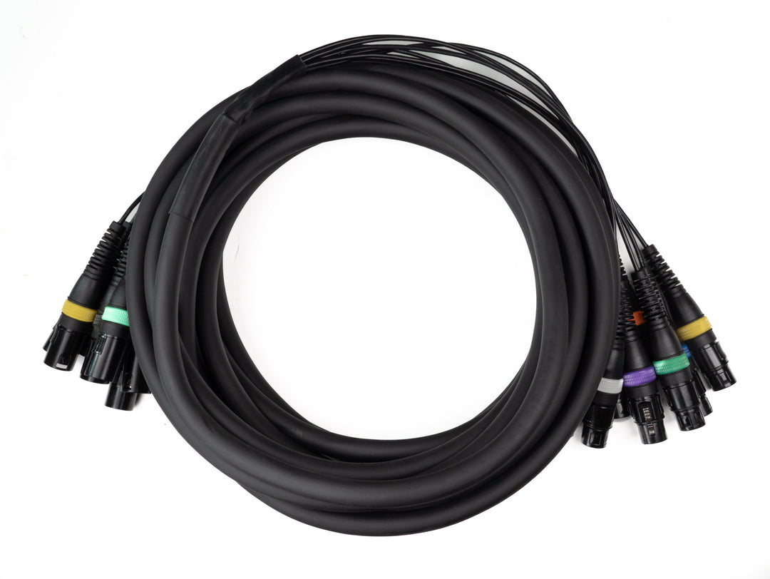 Par-8 multicore XLR uros - XLR naaras (10m)