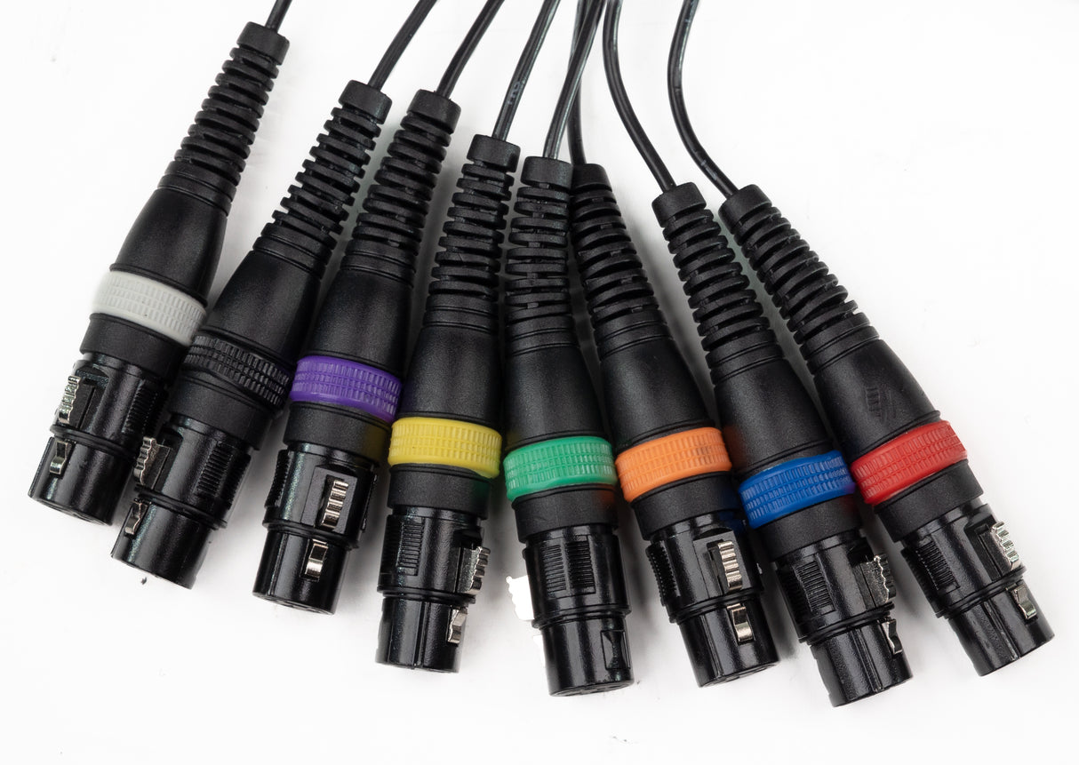 Par-8 multicore XLR uros - XLR naaras (10m)