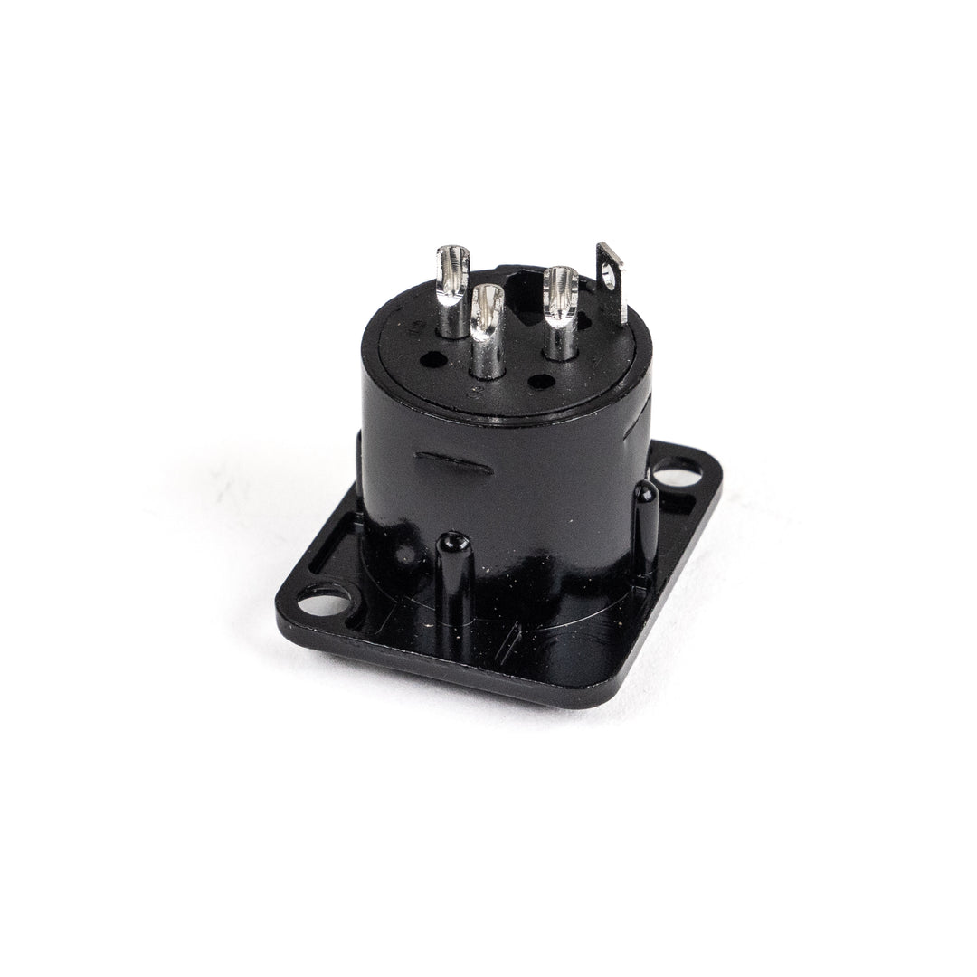 Perfex XLR Han Chassis Stik (Musta)