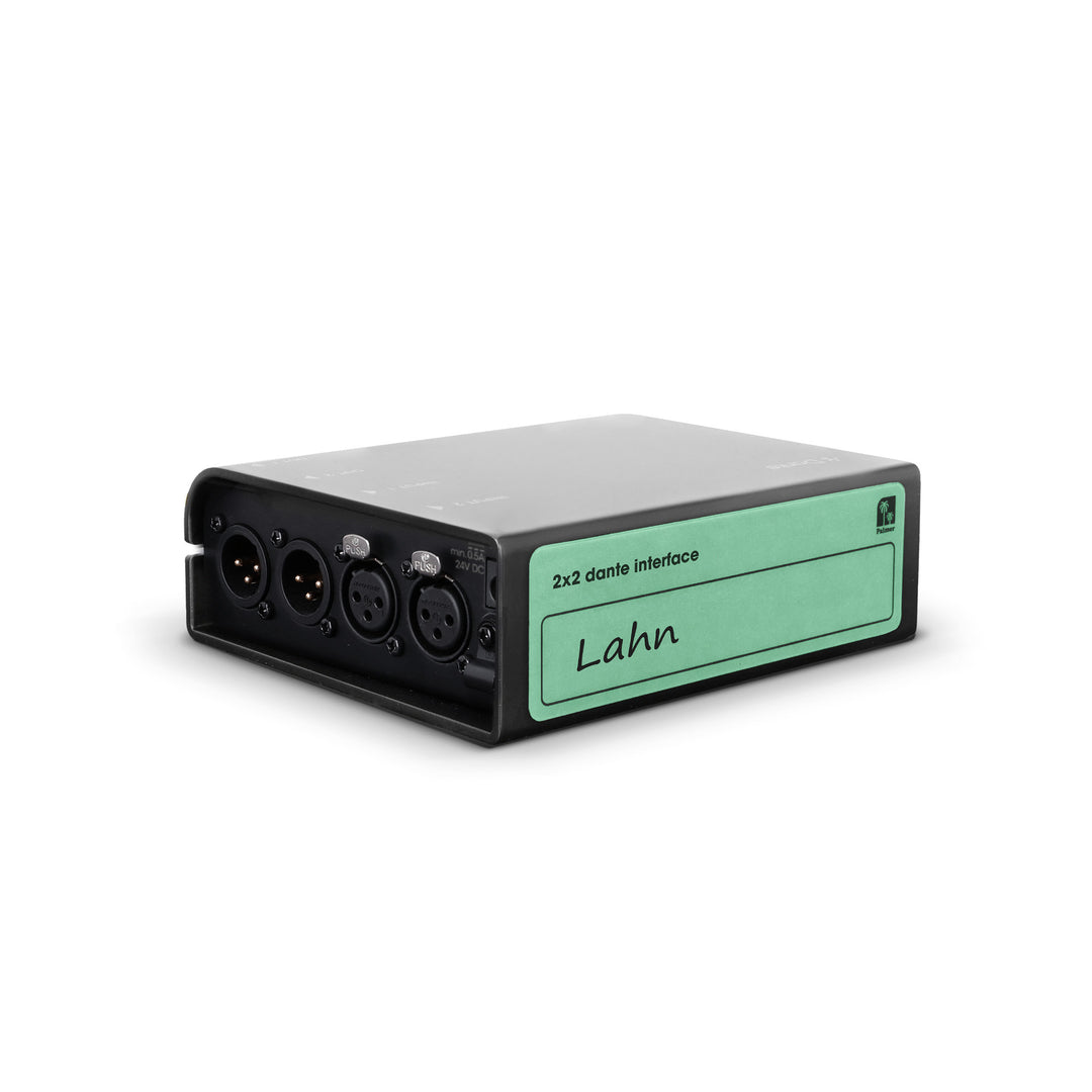 Palmer RIVER lahn - 2x2 Dante®-liitäntä