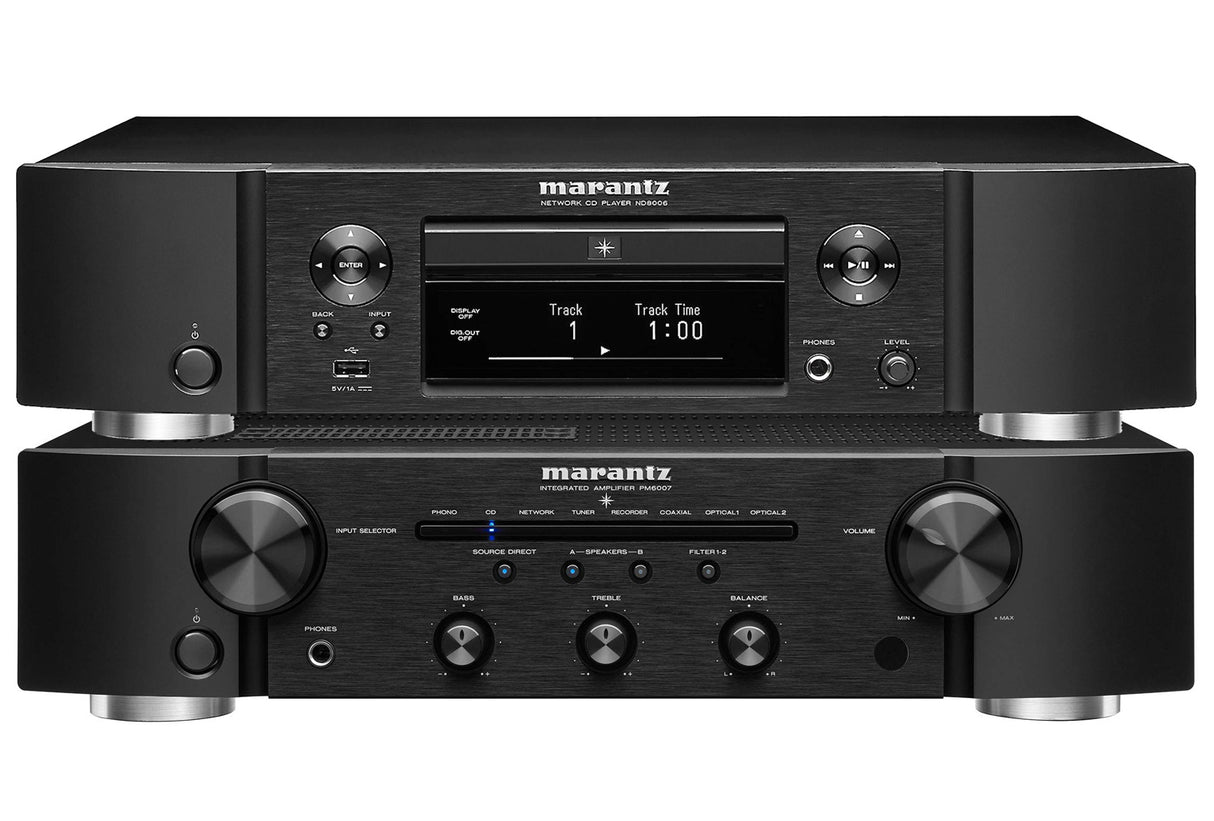 Marantz ND8006/PM6007 CD-soitin (Musta)