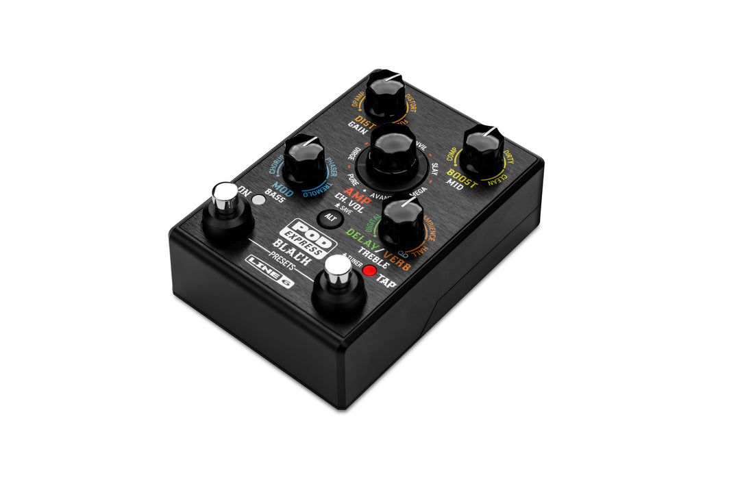 Line6 Pod Express Black Kitarat Multieffekt