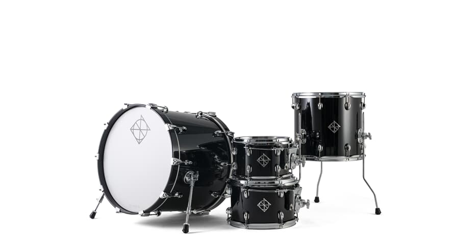 Dixon PODCSTH420-02-PB rumpusettikuoret 20", piano black gloss