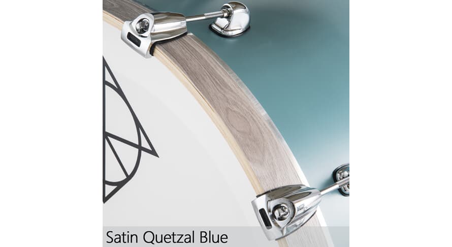 Dixon PODCSTM422-01-QB rumpusettikuoret, satiininvärinen quetzal blue
