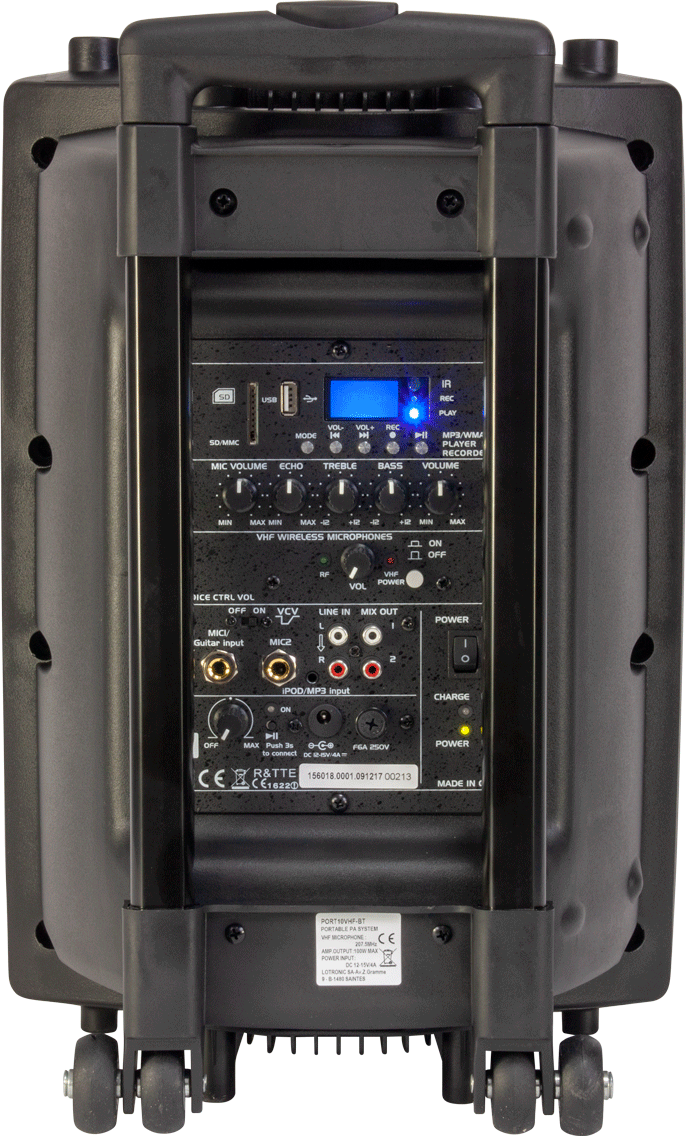 Ibiza PORT10BT kannettava kaiutin