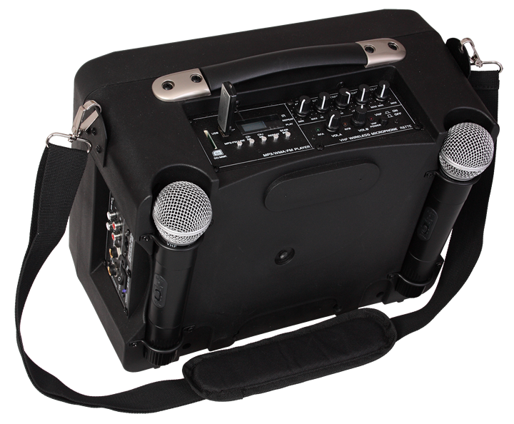 Kannettava kaiutin (puhujille ja matkaoppaille)