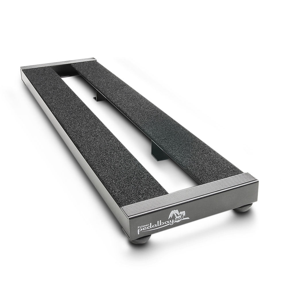 Palmer PEDALBAY® 50 S - Letvægts kompakt pedalboard med beskyttende softcase, 50 cm