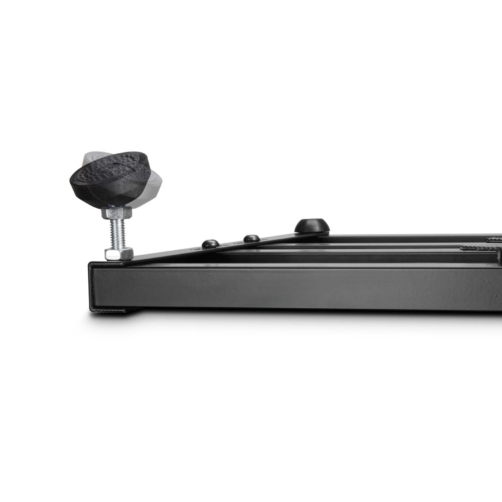 Palmer PEDALBAY® 60 L - Letvægts, justerbart pedalboard med beskyttende softcase, 60 cm