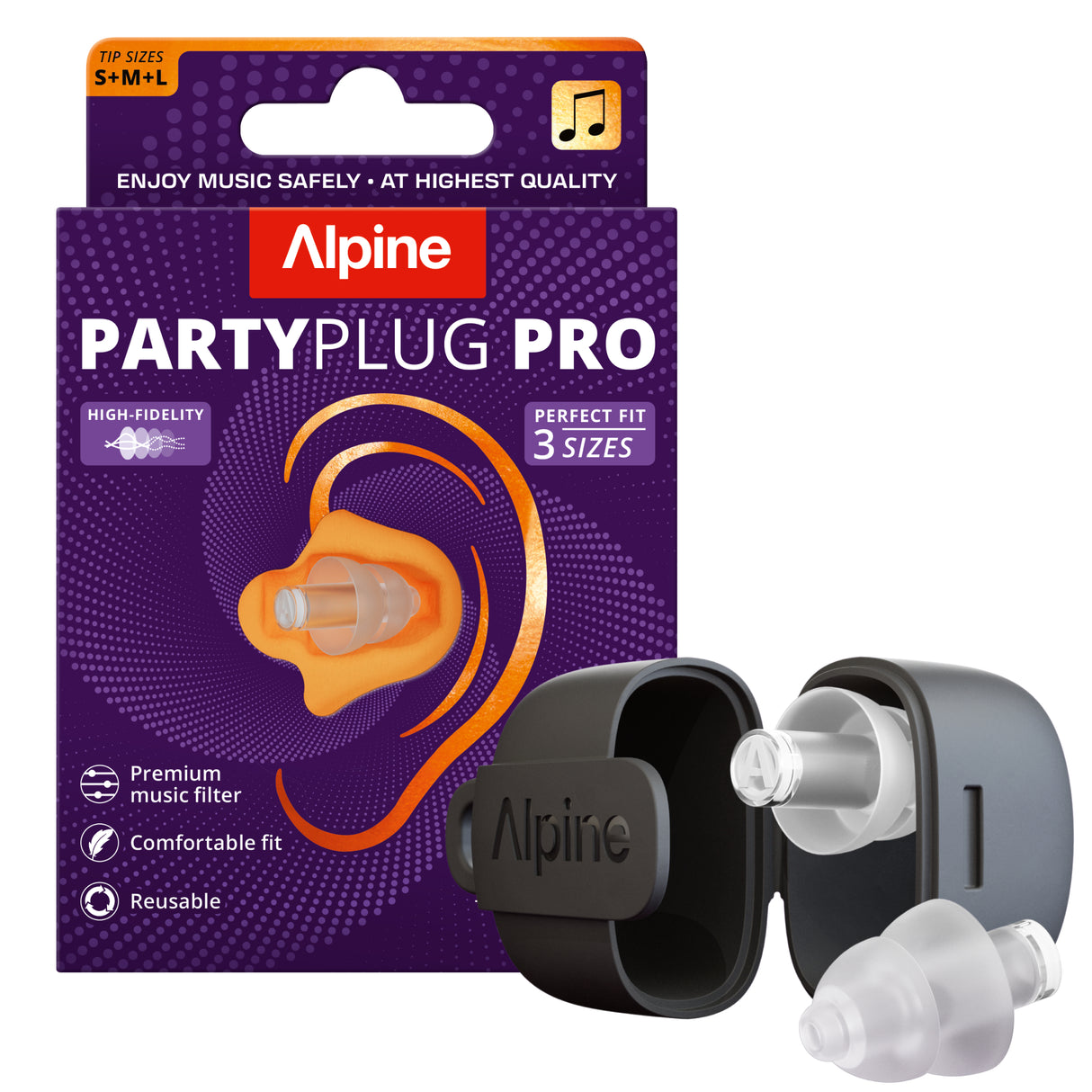 Alpine MusicSafe Pro Korvatulpat (Clear)