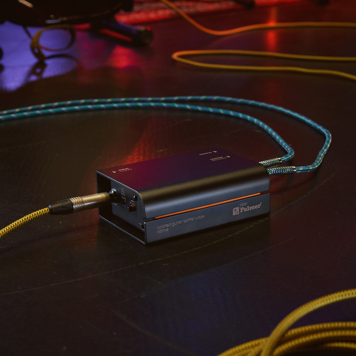 Palmer RIVER saar - Aktiv guitarsplitter Y-Box