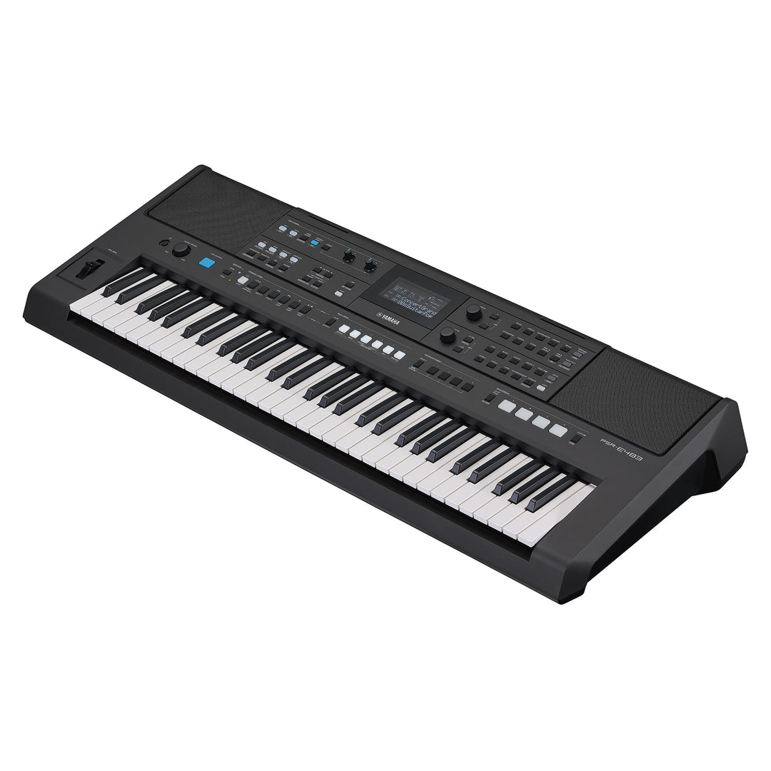 Yamaha PSR-E483 Kosketinsoittimet (musta)