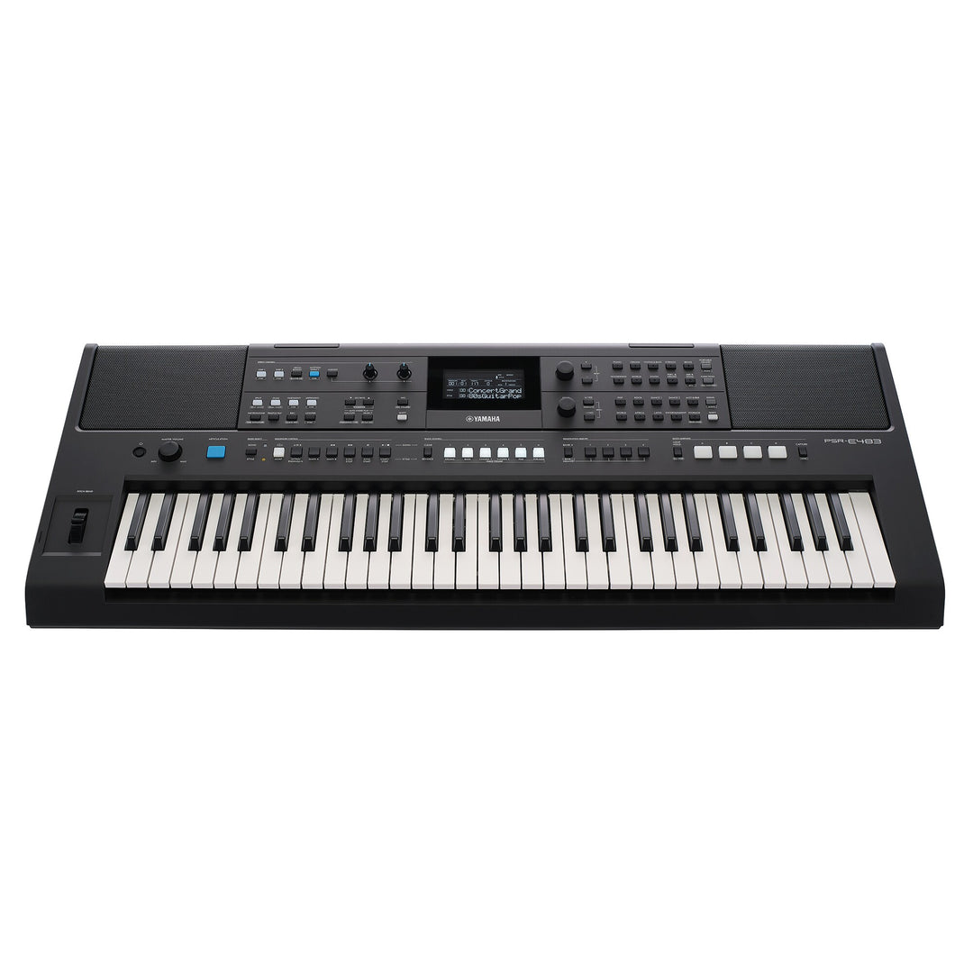 Yamaha PSR-E483 Kosketinsoittimet (musta)
