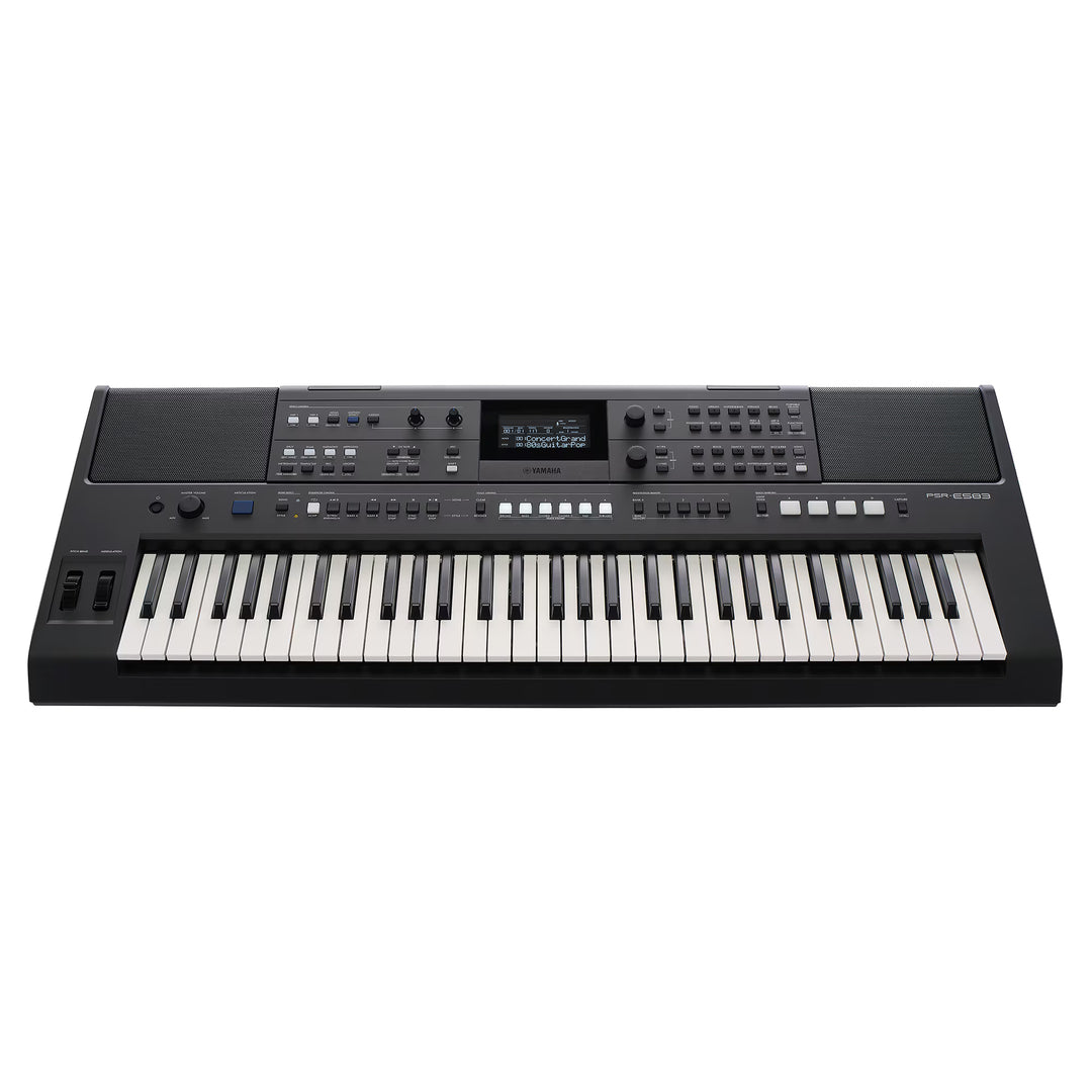 Yamaha PSR-E583 Kosketinsoittimet (musta)