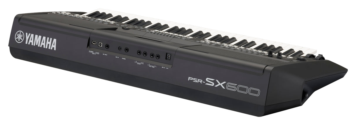 Yamaha PSR-SX600 Keyboard (musta)