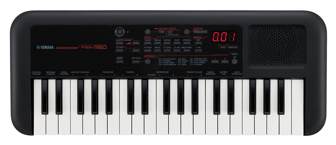 Yamaha PSS-A50 Kosketinsoittimet (Musta)
