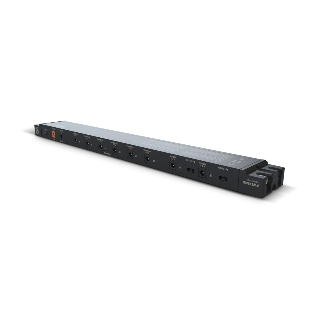 Palmer WT PB 40 - Virtalähde, jossa 8 ulostuloa PEDALBAY® 40:lle