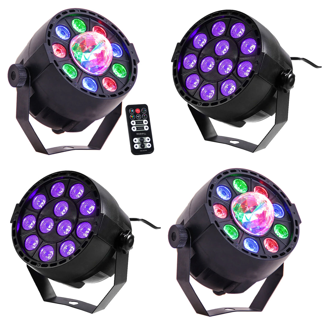 Partypack UV LED + Diskovalot