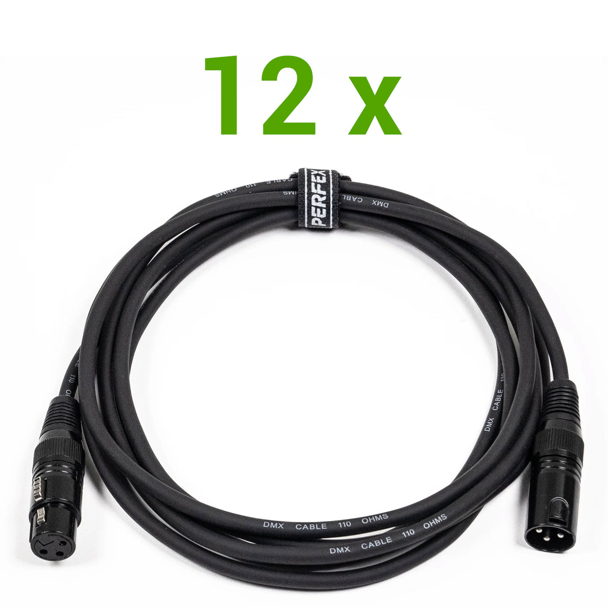 DMX Kabel Paketti (12x3m)