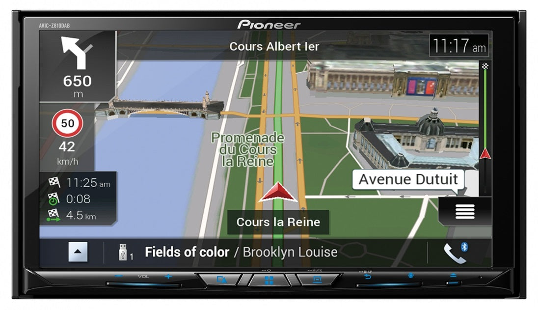 Pioneer AVIC-Z830DAB Navigointi, Bluetooth, Langaton Apple CarPlay