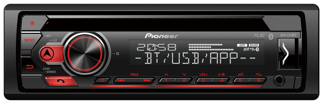 Pioneer DEH-S320BT 1-DIN Autostereo Bluetooth