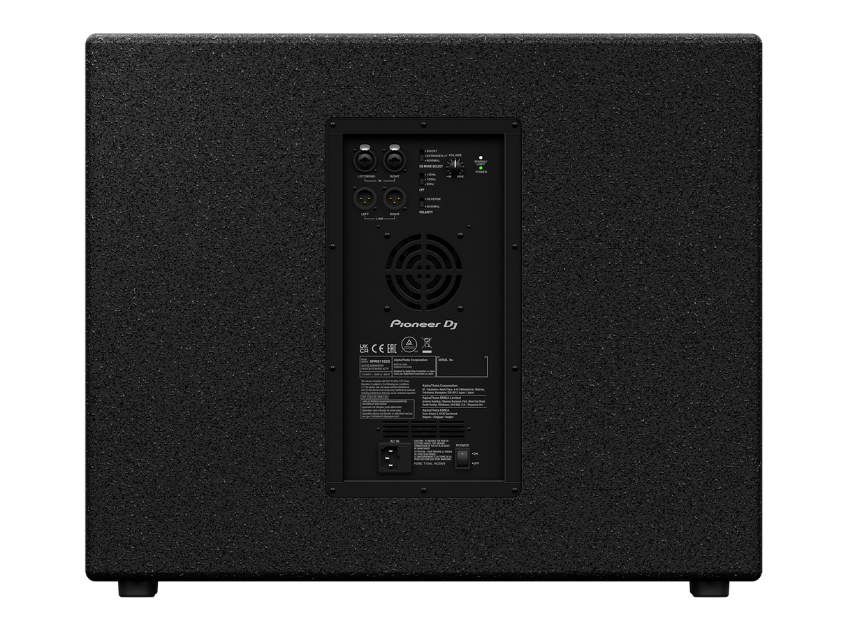 Pioneer DJ XPRS1182S Aktiivinen subwooferi