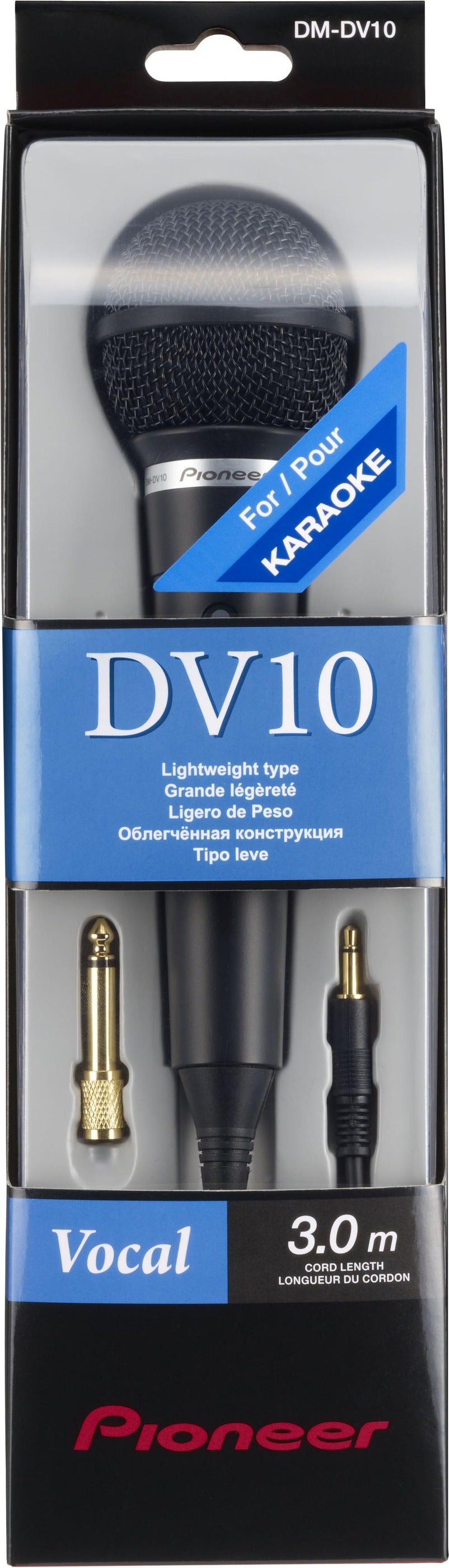 Pioneer DM-DV10 mikrofoni